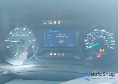 2013 Ford Police Interceptor из США, поврежденный, VIN 1FM5K8AR2DGA46644